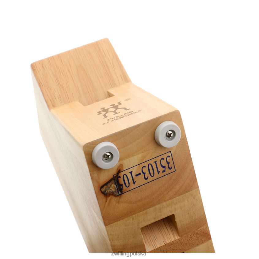 sztućce pl Zwilling popiół magazynowy, drewno kauczukowe, bliźniaczy blok studyjny pusty 48N488398