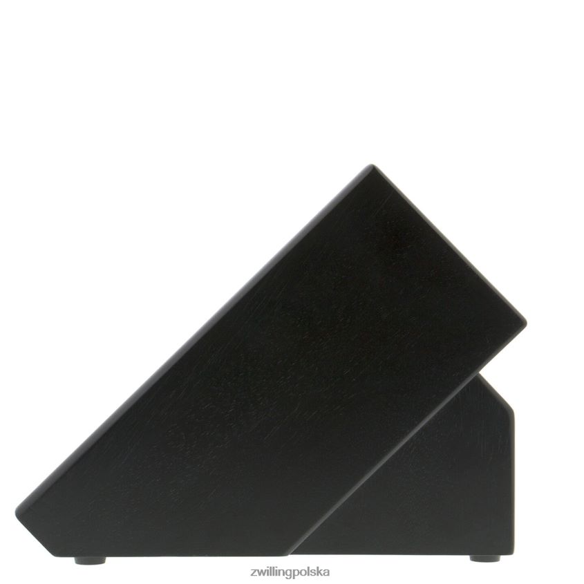 sztućce pl Zwilling popiół magazynowy, drewno kauczukowe, podwójny czarny blok noża pusty 48N488247