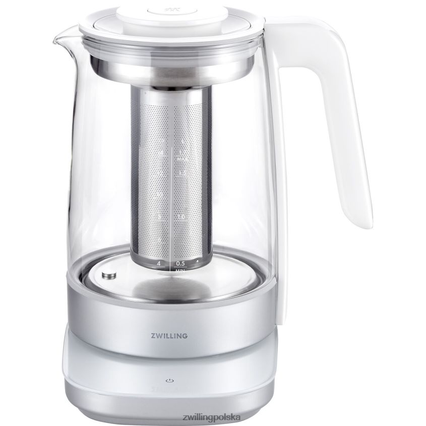 sztućce pl Zwilling Czajnik szklany enfinigy - srebrny - odnowiony 48N488548