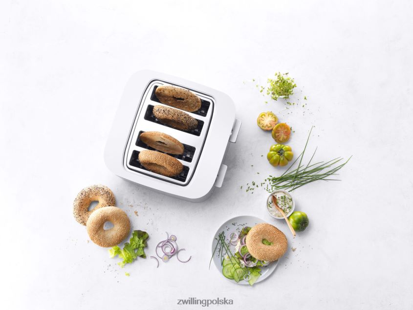 sztućce pl Zwilling Toster na 4 miejsca enfinigy - srebrny - odnowiony 48N488561