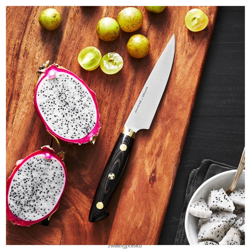 sztućce pl Zwilling bob kramer carbon 2.0 5-calowy nóż uniwersalny, cienkie ostrze 48N488181