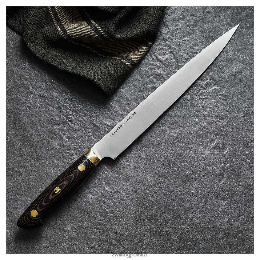 sztućce pl Zwilling bob kramer carbon 2.0 9-calowy, nóż do krojenia 48N488304