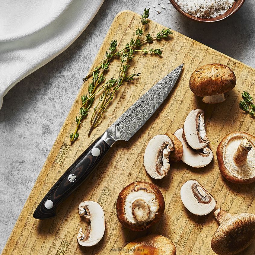 sztućce pl Zwilling kramer - kolekcja euroline ze stali damasceńskiej 3,5 cala, nóż do obierania 48N488272