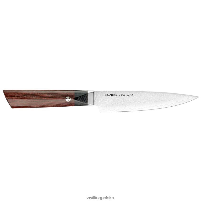 sztućce pl Zwilling bob kramer - meiji 7-częściowy zestaw bloków noży, brązowy 48N488187