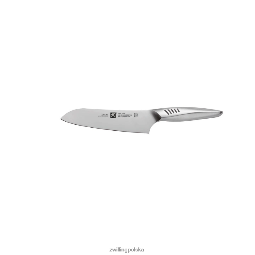sztućce pl Zwilling Nóż santoku twin fin ii o długości 5,5 cala i cienkich krawędziach 48N488448