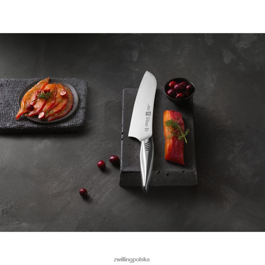 sztućce pl Zwilling Twin Fin II 9-calowy nóż kiritsuke 48N488419