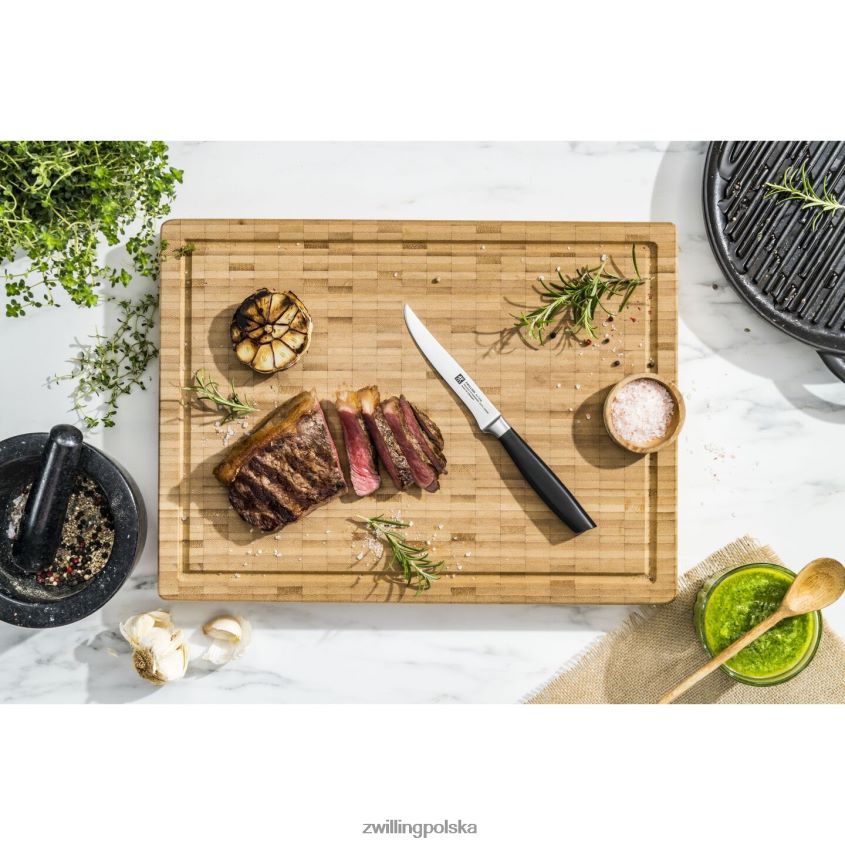 sztućce pl Zwilling all * star 4,5 cala, nóż do steków, czarny mat 48N488440