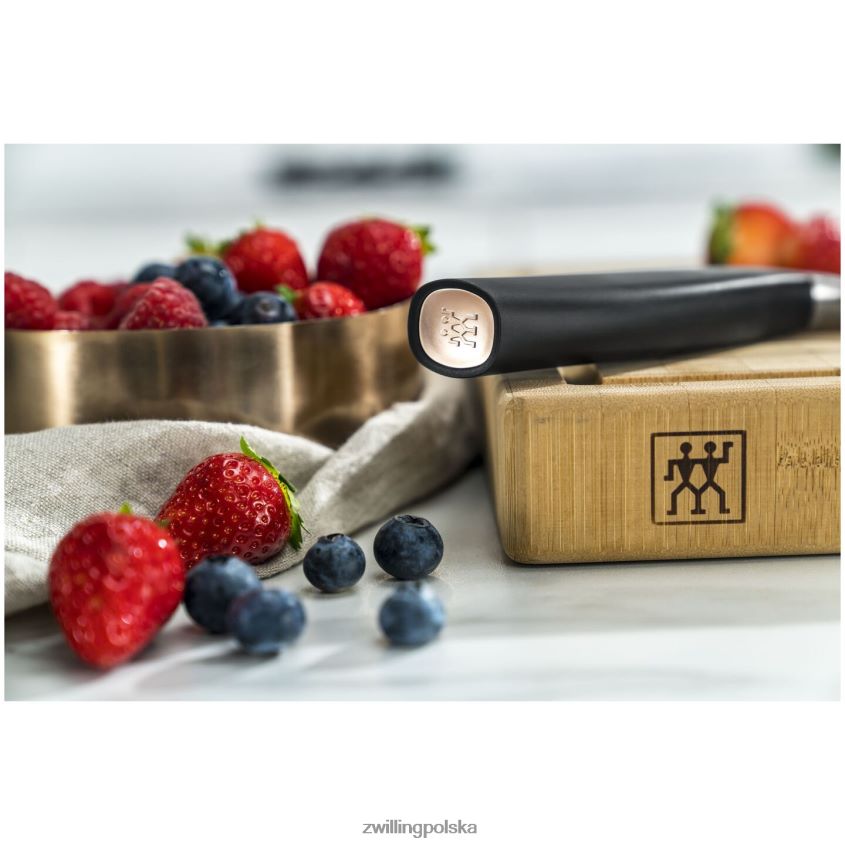 sztućce pl Zwilling all * star 4-calowe, nóż do obierania, różowe złoto 48N488310