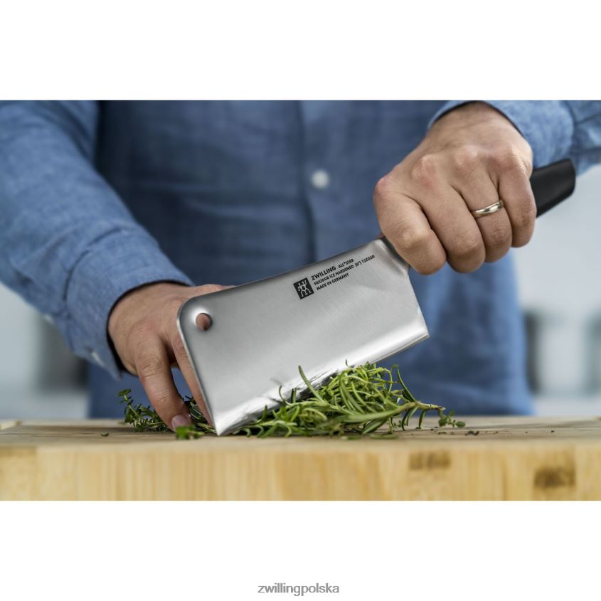 sztućce pl Zwilling all * star 6-calowy, tasak, czarny mat 48N488319