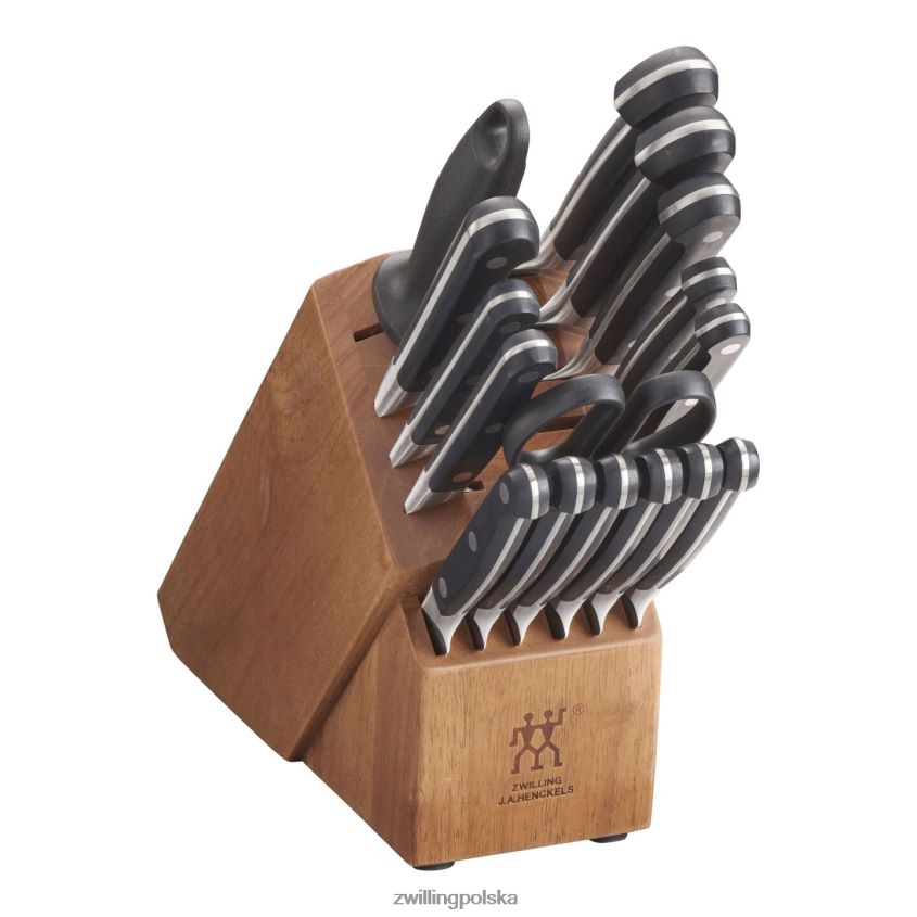 sztućce pl Zwilling pro 17-częściowy zestaw bloków na noże, kolor naturalny 48N488202
