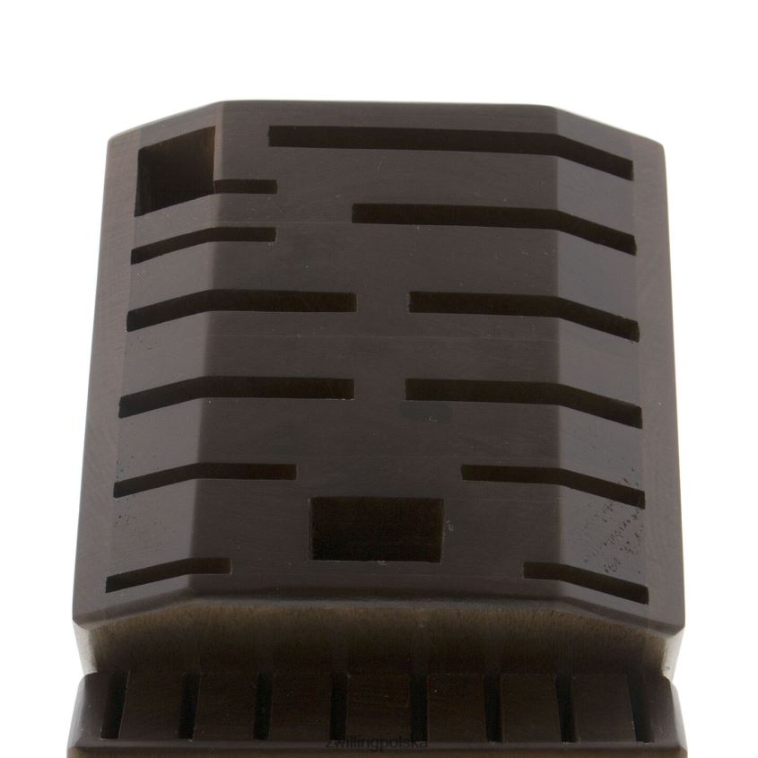 sztućce pl Zwilling pro 20-częściowy zestaw bloków na noże, brązowy 48N488372