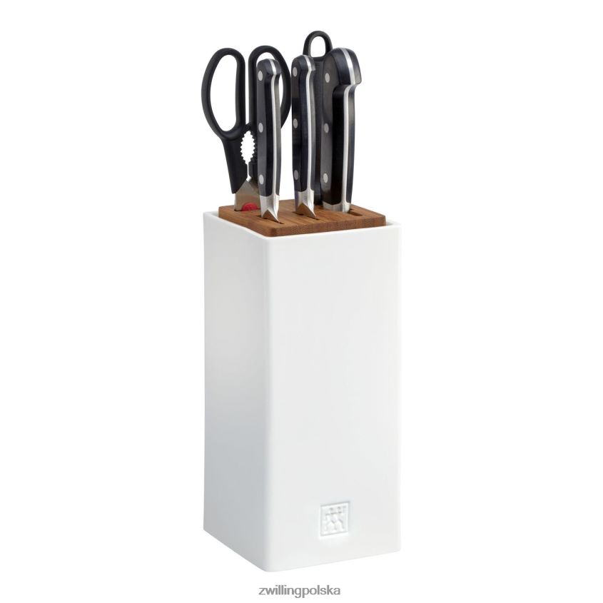 sztućce pl Zwilling pro 6-częściowy zestaw bloków w bloku ceramicznym 48N488246