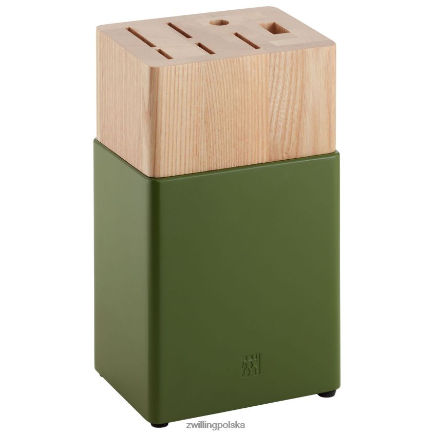 sztućce pl Zwilling teraz 6-częściowy, z teraz zestaw bloków na noże w kolorze limonkowo-zielonym 48N488377